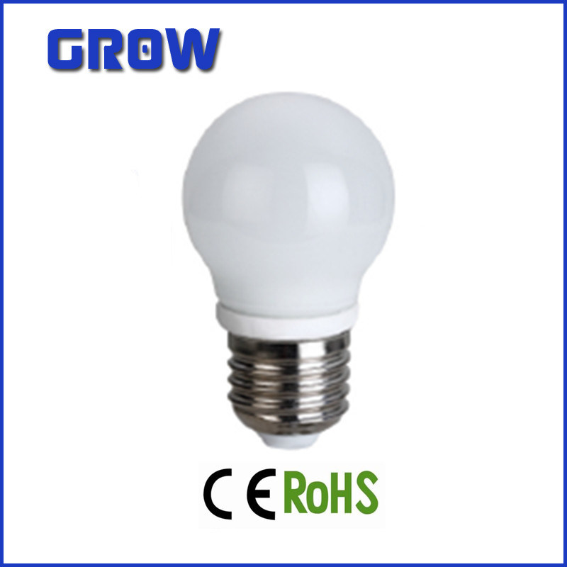 LED Ceramic Glass Bulb E27 LED Bulb Light (GR852-A45)