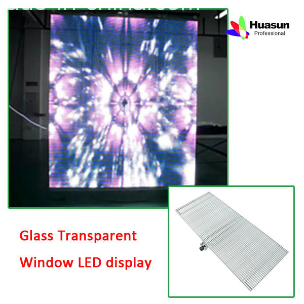 High Brightness P10 Glass LED Display