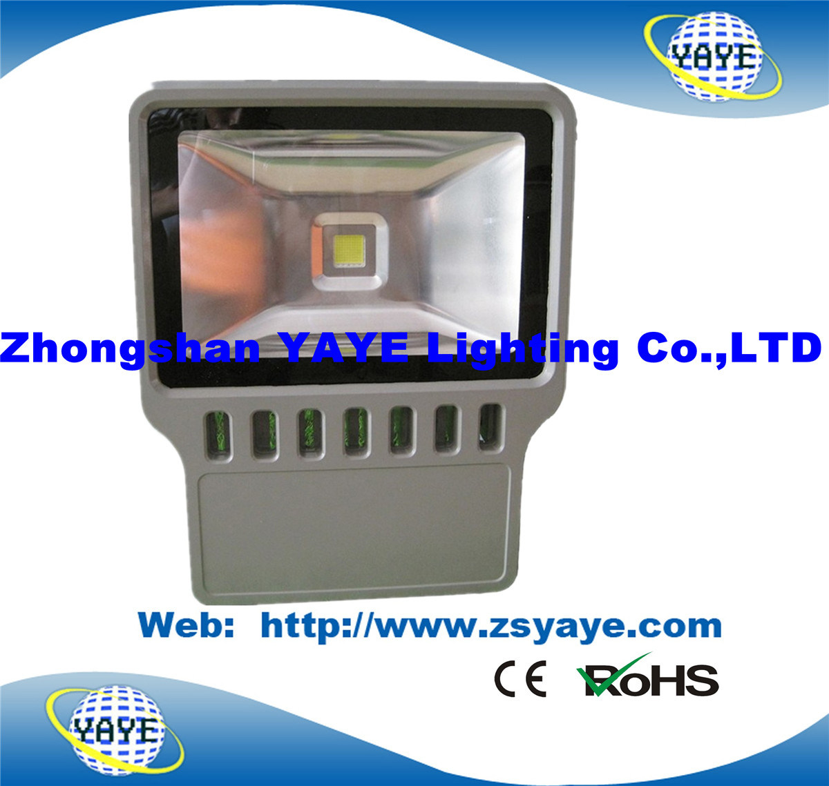Yaye CE & RoHS Approval 90W/100W/120W/150W COB LED Flood Light/LED Tunnel Light IP65