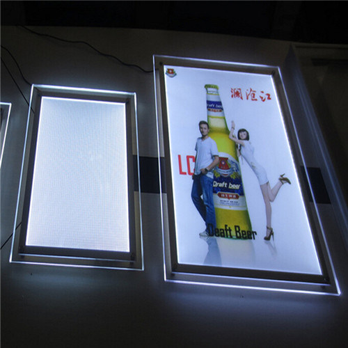 Wall Mounted Acrylic LED Slim Light Box