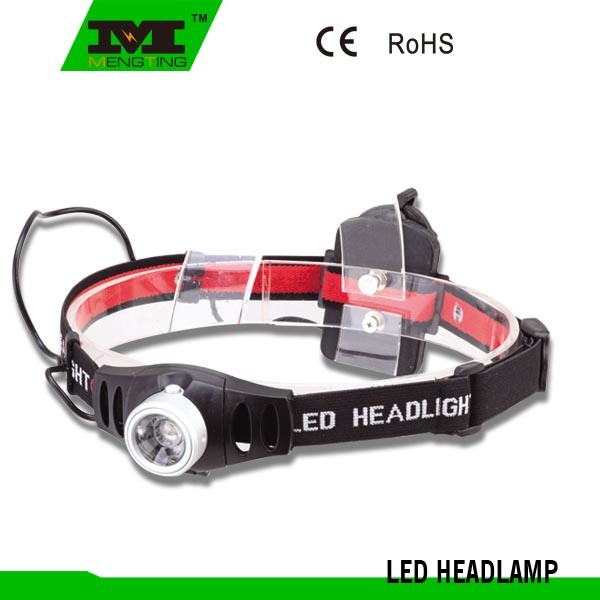 Waterproof Zoom Adjustable LED CREE 3W Headlamp Powered by AAA Battery