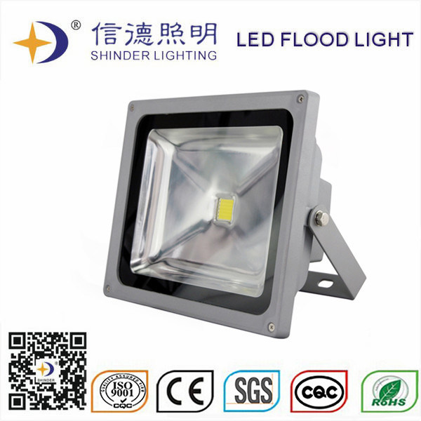 Solar Powered LED Flood Light