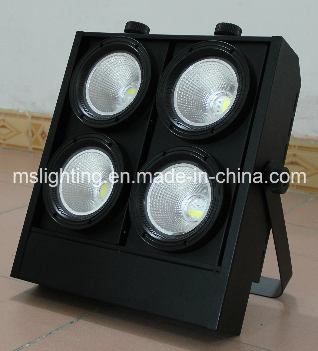 4*100W COB Cw/Ww/RGB/RGBW/RGBA/RGBWA/Rgbwau LED Profile Spot Ellipsoidal LED 2 Blinder Light / LED Stage Light