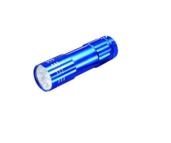 Electric Aluminium LED Torch, Flashlight (XZX 103-9LED)