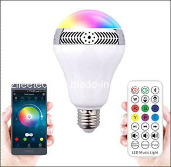 Amusement Lights 14W RGB Bluetooth Control Music Smart LED Bulb