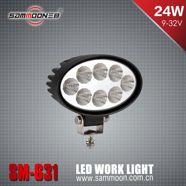 6 Inch 24W LED Work Light for ATV (SM-631)