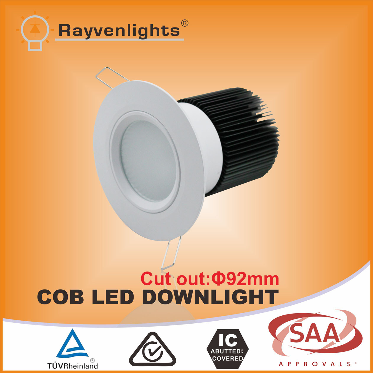 15W LED Waterproof SMD Downlight Down Light SAA