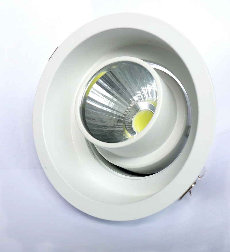 15W 360degree Rotatable COB LED Spotlight