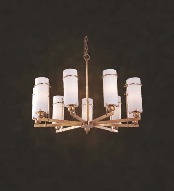 All Copper Manufacturing Chandelier
