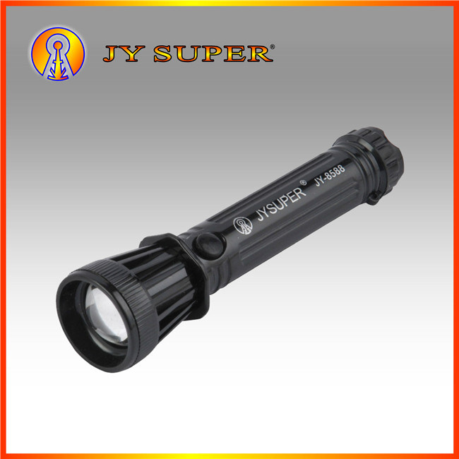 Jy Super 1W LED Rechargeable Flashlight for Emergency (JY-8588)