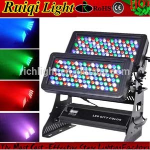 Outdoor Waterproof 192X3w RGBW DMX LED City Color Light LED Wall Washer IP65