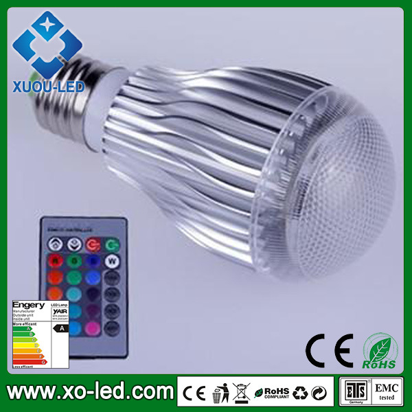 Aluminum Dimmable LED Bulb Light 5.5W E27 LED