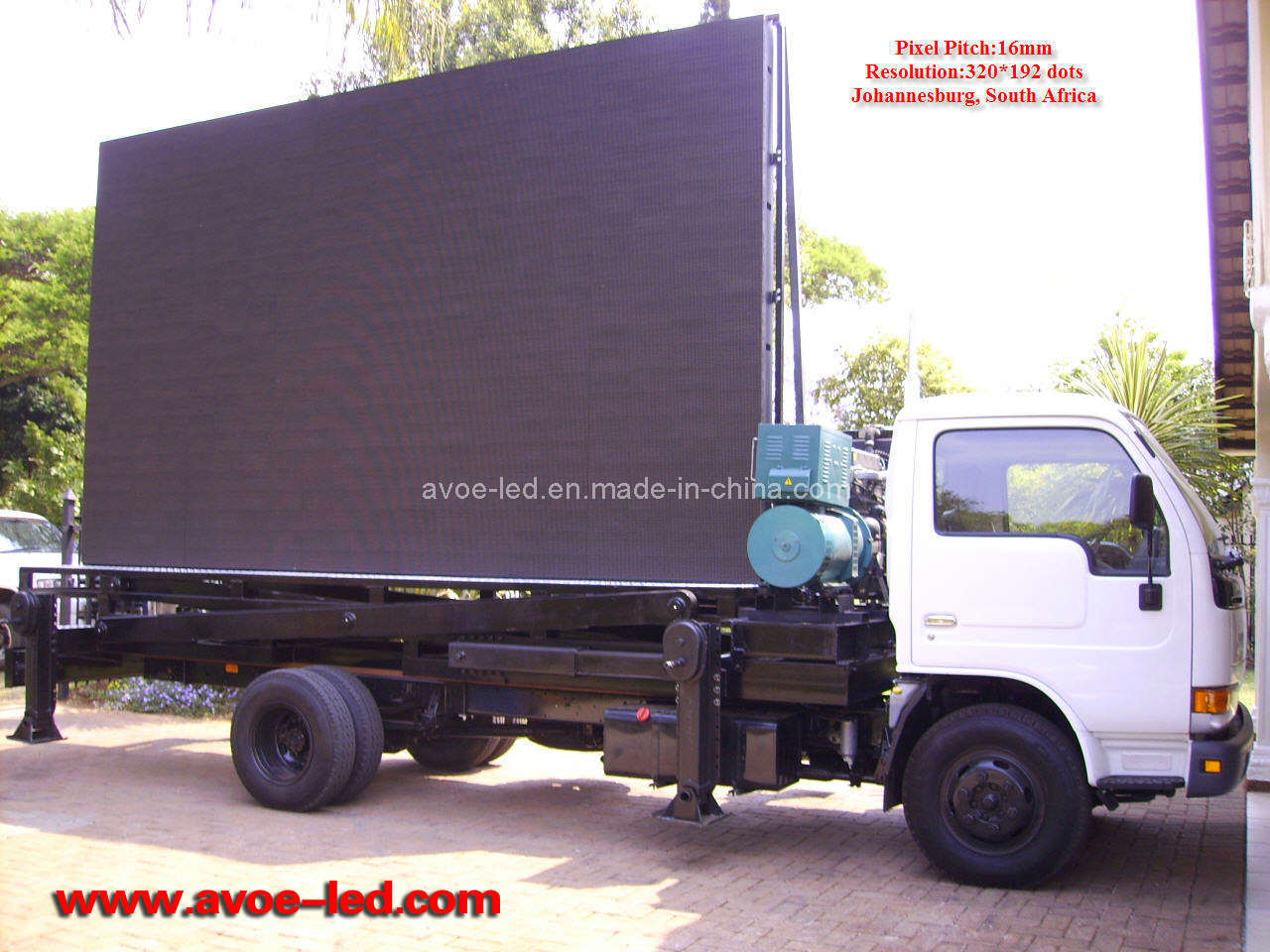 Truck Mobile LED Display (AE-P014)
