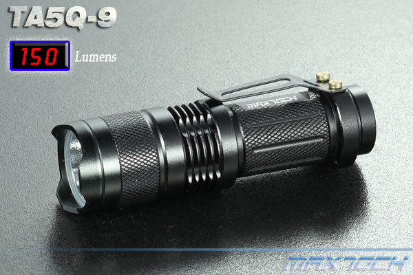 150LM CR123 Superbright Aluminum LED Flashlight (TA5Q-9)