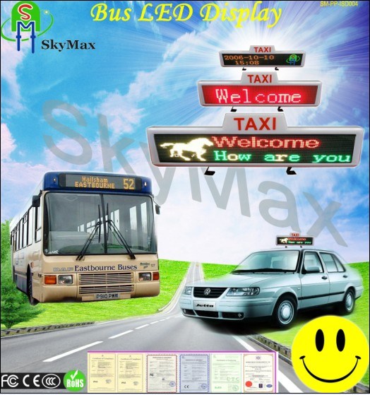 Outdoor/Car/Bus LED Display
