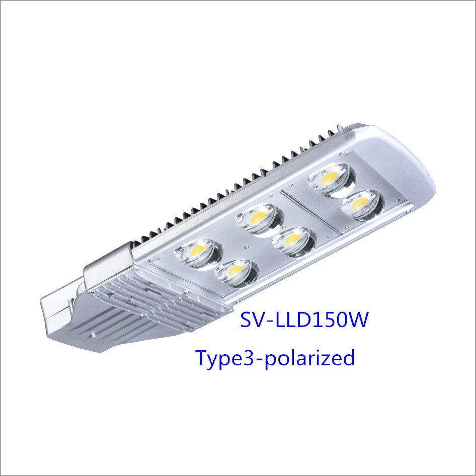 150W IP66 LED Outdoor Street Light with 5-Year-Warranty (Polarized)