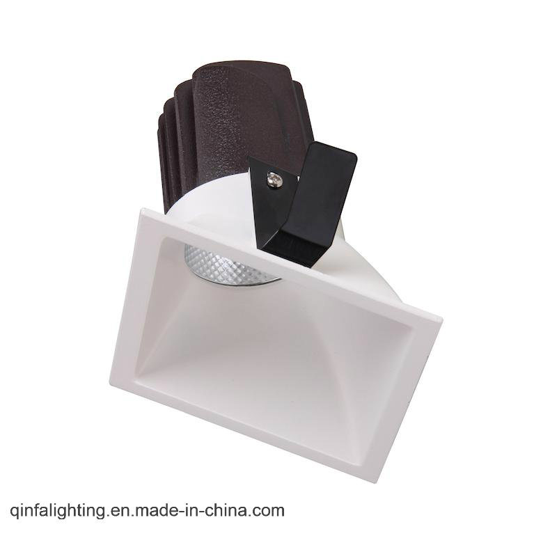 Oblong 8W 12W LED Embeded Down Light with Aluminum