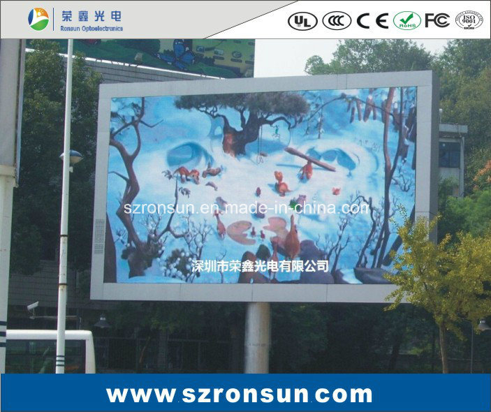 P10mm Outdoor Waterproof Full Colour LED Display