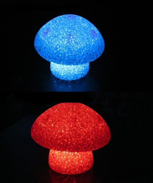 Decorative Mushroom Crystal LED Night Lamp