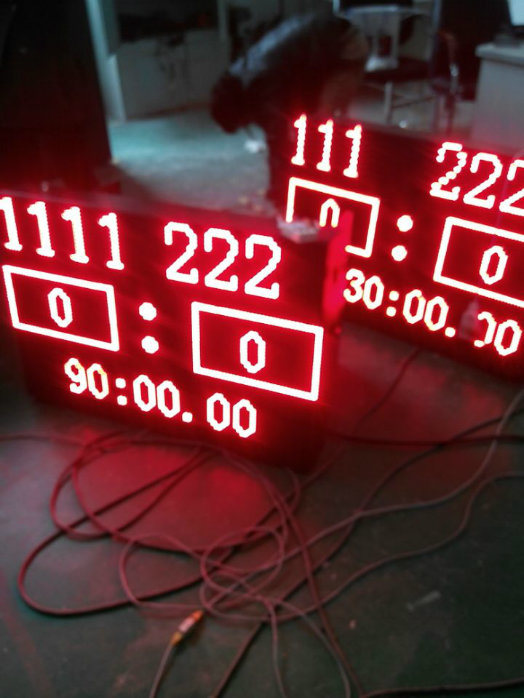 P10 Single Red LED Display for Shop