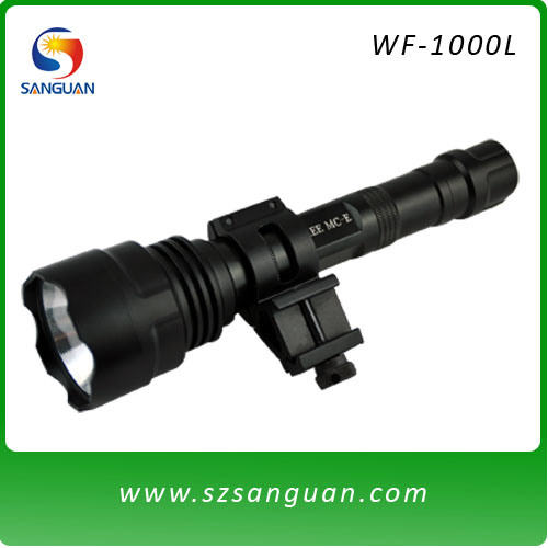 1000lm Rechargeable LED Flashlight with Aluminum Body
