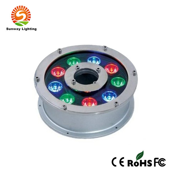 9W Underwater Stainless Steel LED Fountain Light
