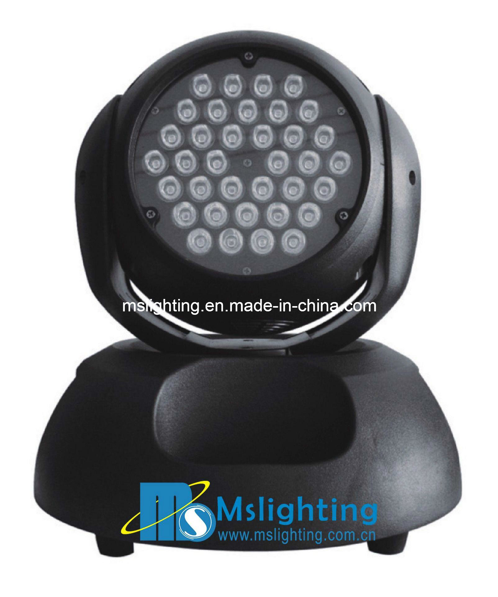 36*RGBW 4in1 LED Moving Head Light Wash