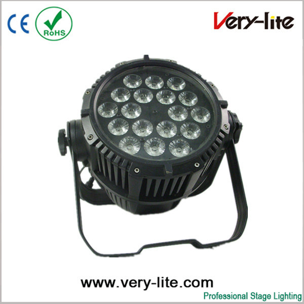 18*10W IP65 LED PAR Can Light Waterproof Stage Lighting (VP-1810A)
