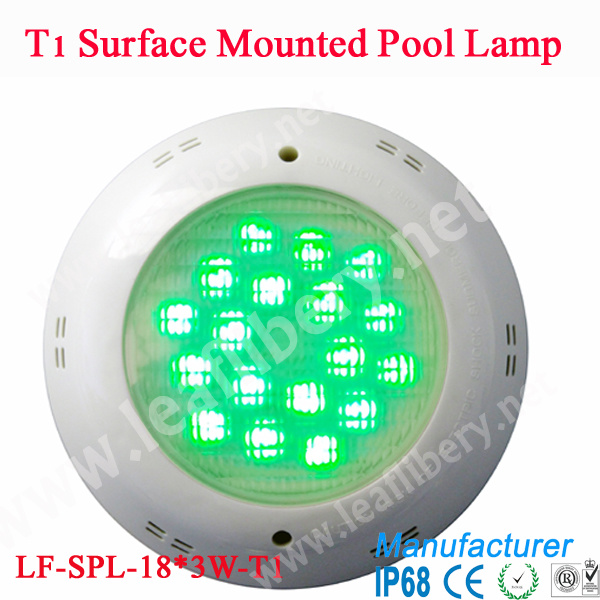 2015 New Hanging LED Swimming Pool Light, IP68 54W LED Underwater Light
