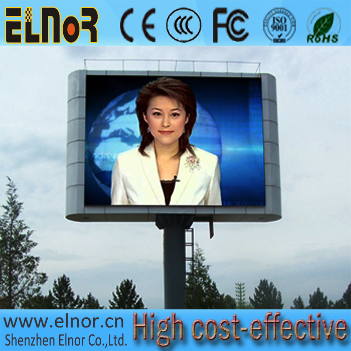 P10 Outdoor Digital Advertiisng Full Color LED TV Display Board