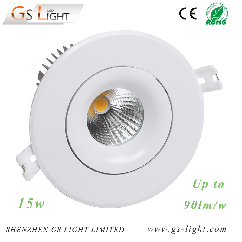 15W COB LED Down Light with CE Approved