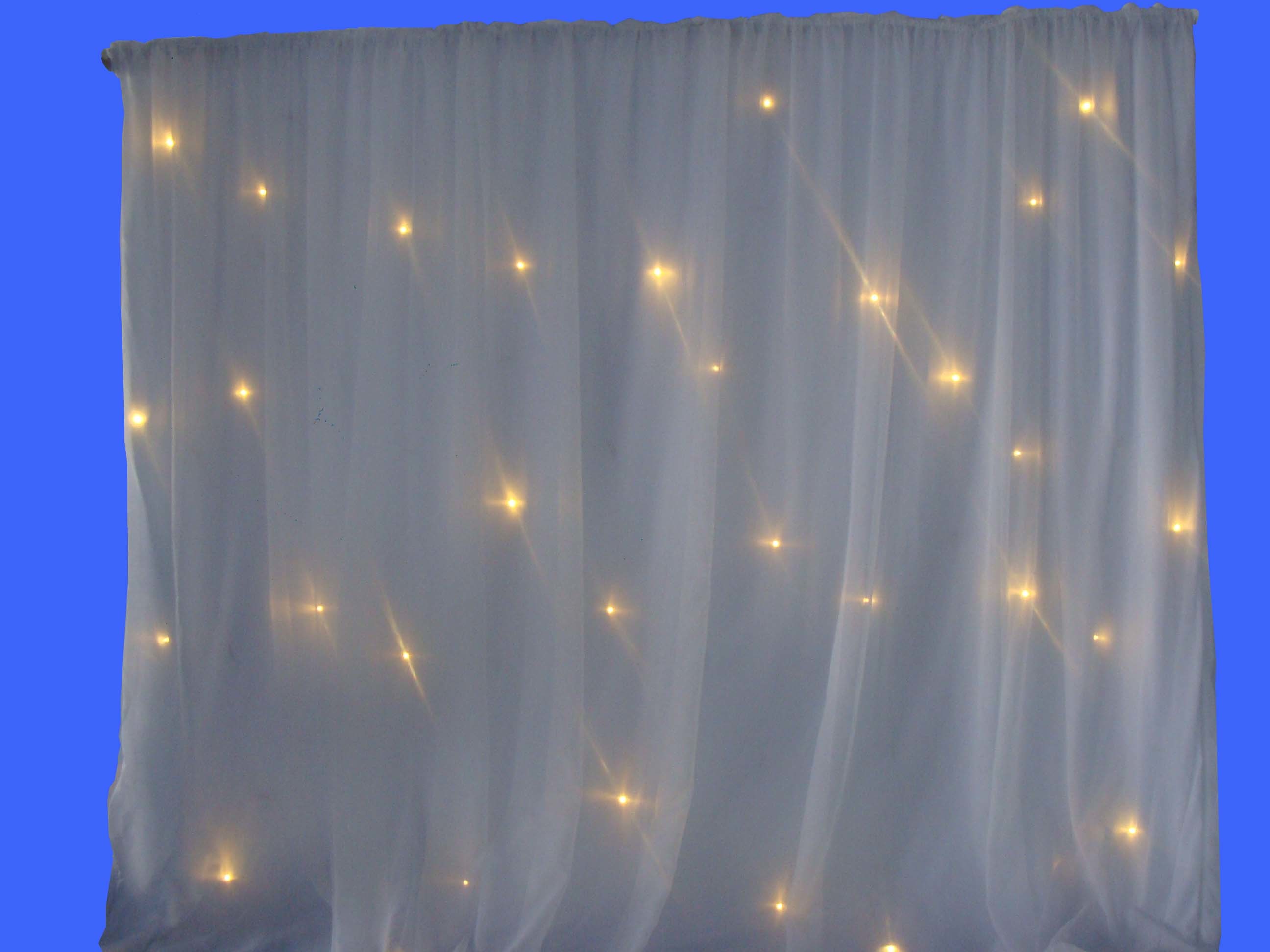 Weddings Backdrops Christmas Decoration LED Start Curtain Light