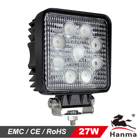 LED Work Light 27W for Construction Machinery (HML-0727)