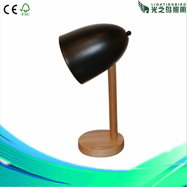 New Fashion Lighting Desk Wood Table Lamp for Hotel (LBMT-SS)