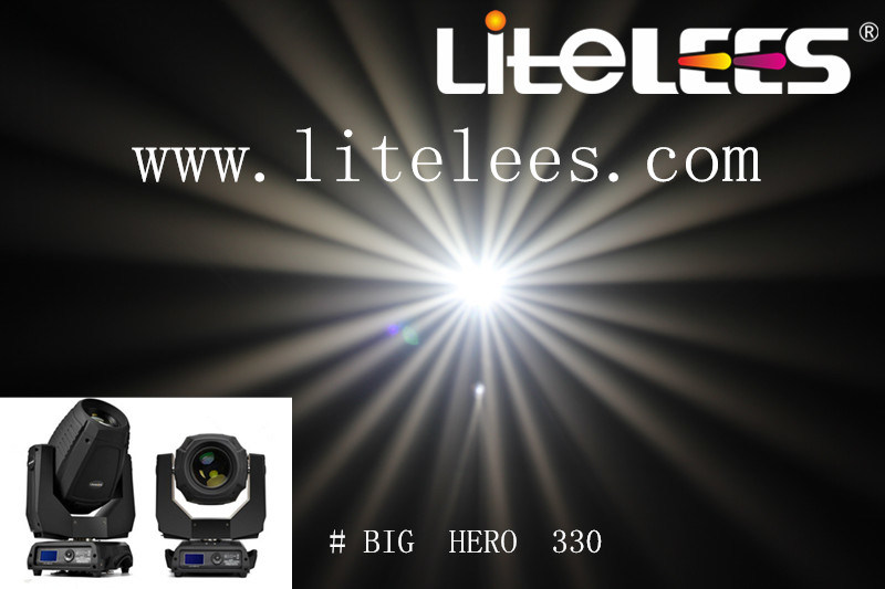 Hot Selling 330W Beam Wash Spot Moving Head Light (Litelees-Big Hero 330)
