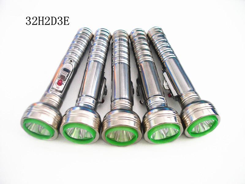 32 Head LED Flashlight with 2AA Batteries for Promotion