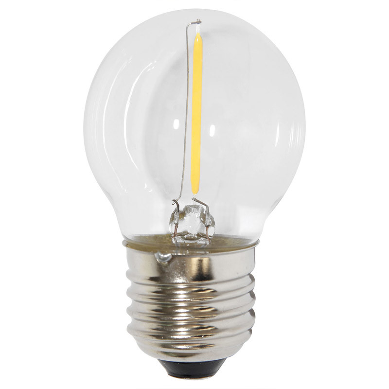 G45 1W E27 Globe Bulb Clear LED Light Bulb