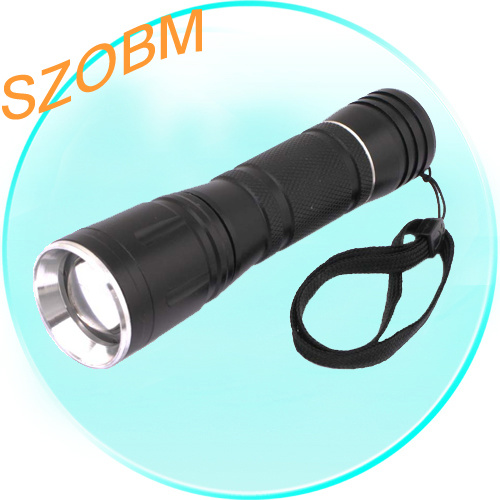 Adjustable Focus CREE Q5 LED Flashlight