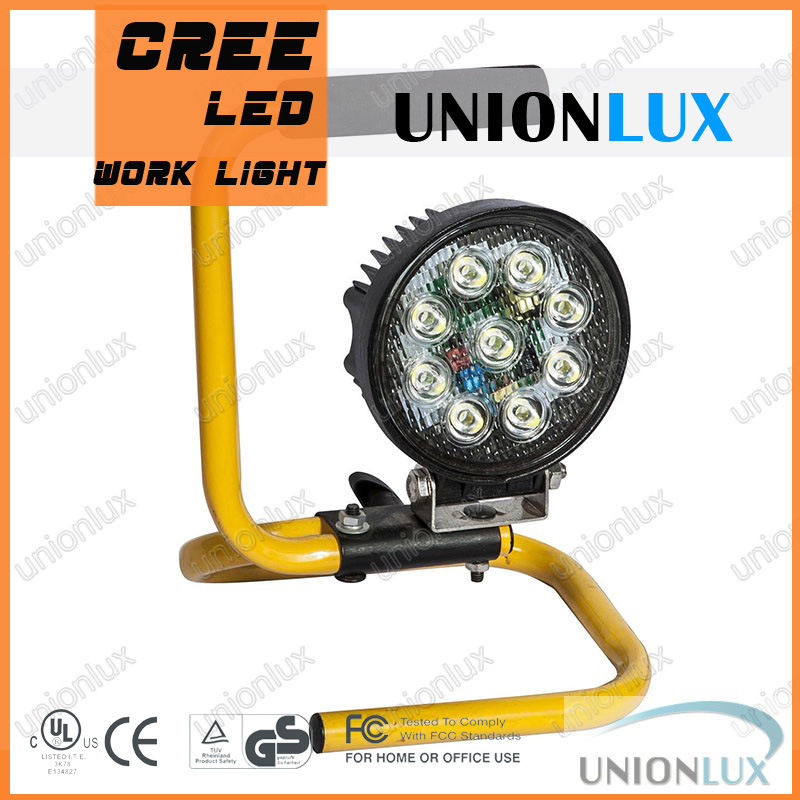 27W AC LED Work Light for Driving Lamp 4WD Offroad Tractor Auto Lamp