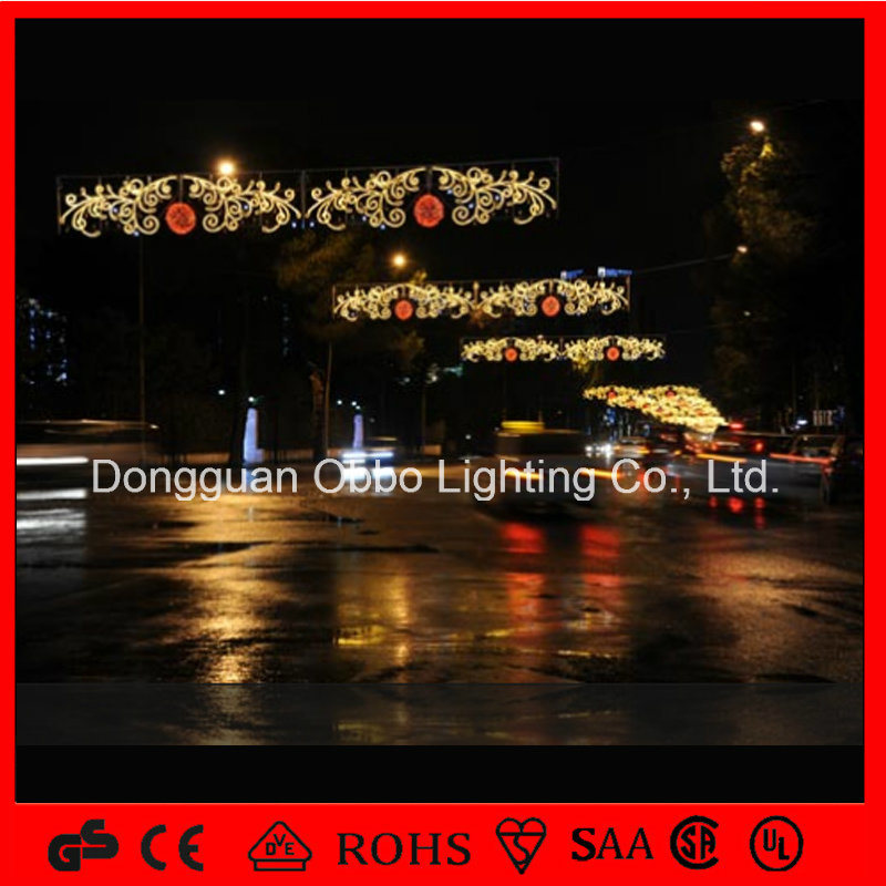 LED Cross Stree Decorative Light, Outdoor Christmas Figure Light