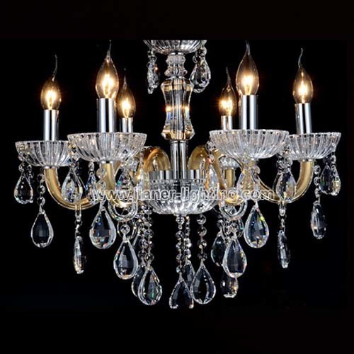 Design Europe Crystal Chandelier Pendant Light Without Shades
