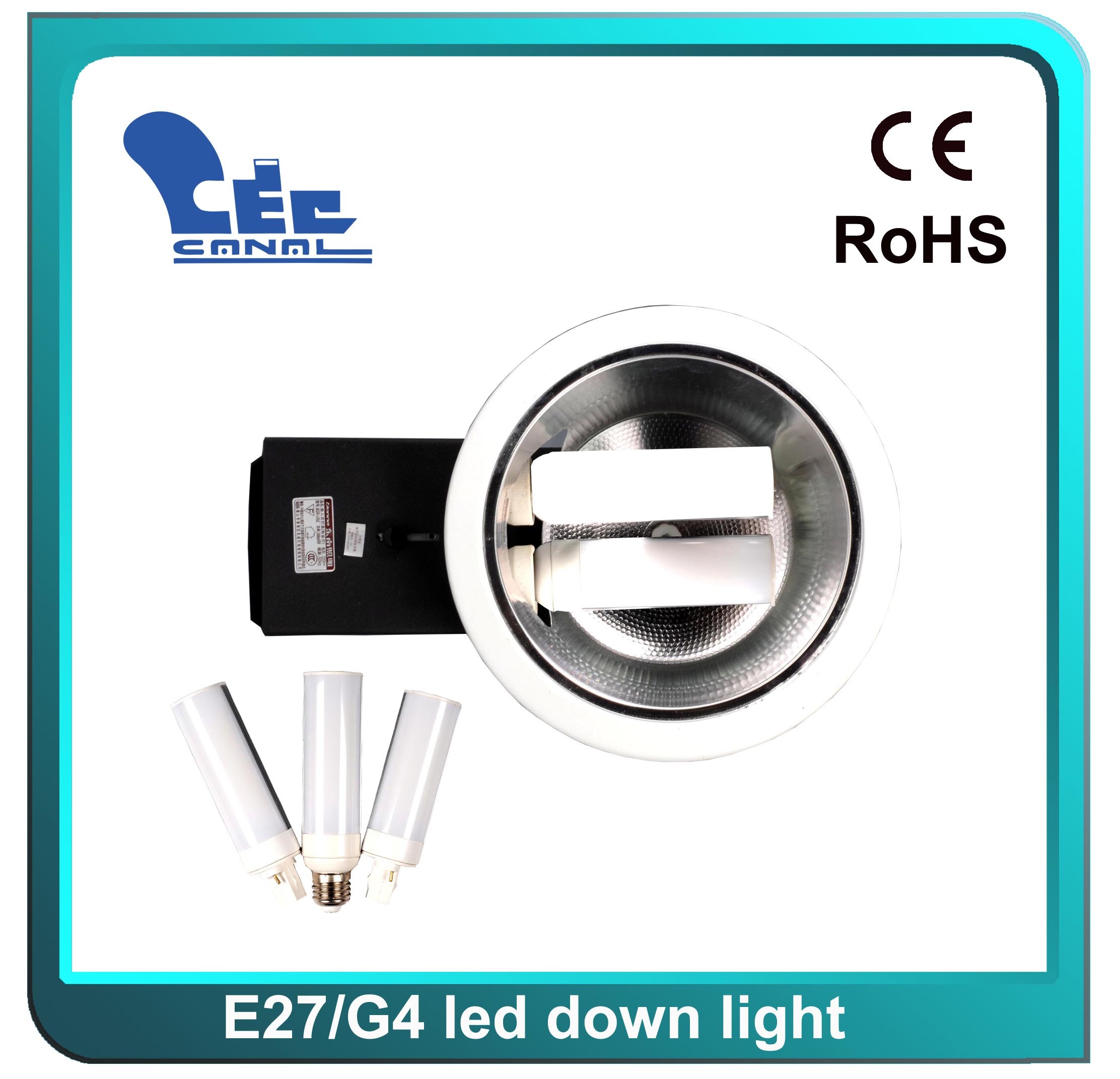 30W LED Down Light (G4 or e27 LED lamp)