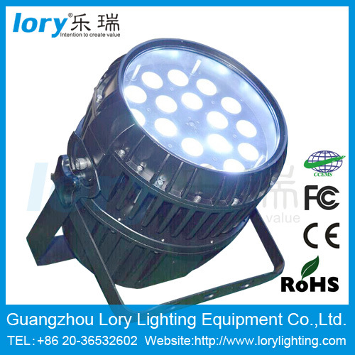 Stage 18*10W LED RGBW Waterproof PAR Light for Outdoor