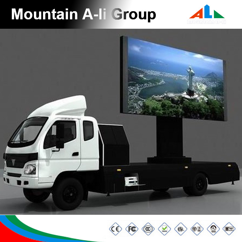 Truck Mounted P10mm Full Color LED Display for Outdoor Advertisement
