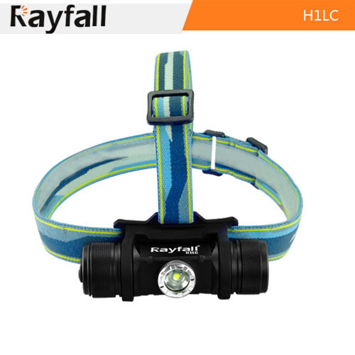 Waterproof Ipx8 Rayfall Aluminum LED Camping Headlamp (Model: H1LC)