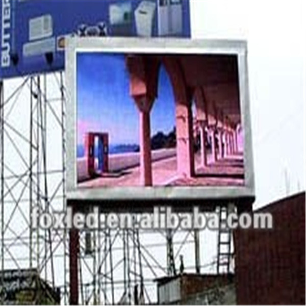 2016 Hot Product Outdoor Advertising P10 Multi Color LED Display