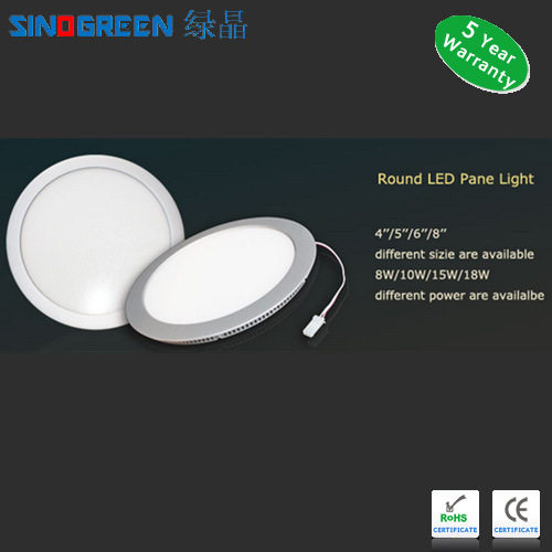 Round LED Panel Light (LJ-PLR-8W, LJ-PLR-10W, LJ-PLR-15W)