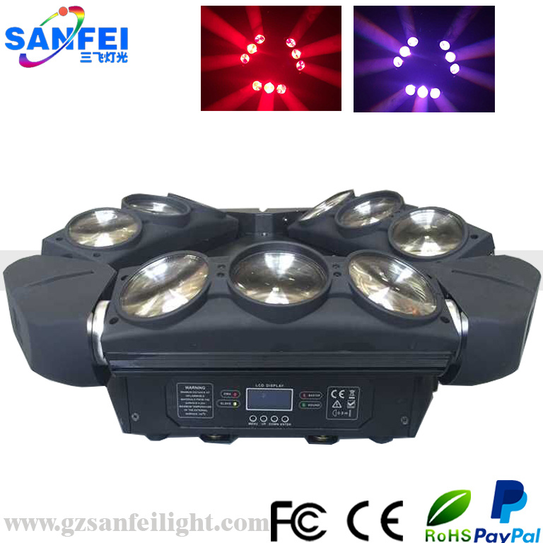 Hot Stage LED Effect 9 *10W Moving Head Beam Lights