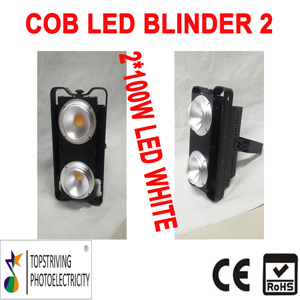 Blinder! 2* 100W Warm and Cold White LED Stage Light