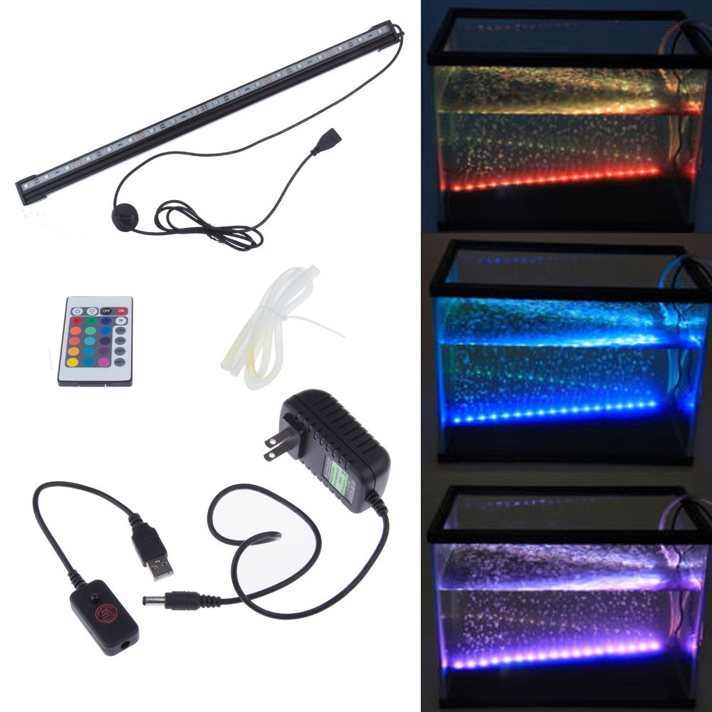 Underwater RGB LED Bar Light/18LED Colorful LED Aquarium Light/Fish Tank Aquarium LED Light